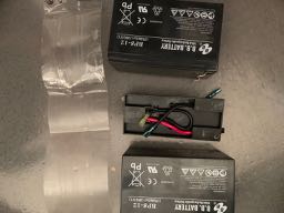 Cyberpower 1350 Battery Pack Disassembled